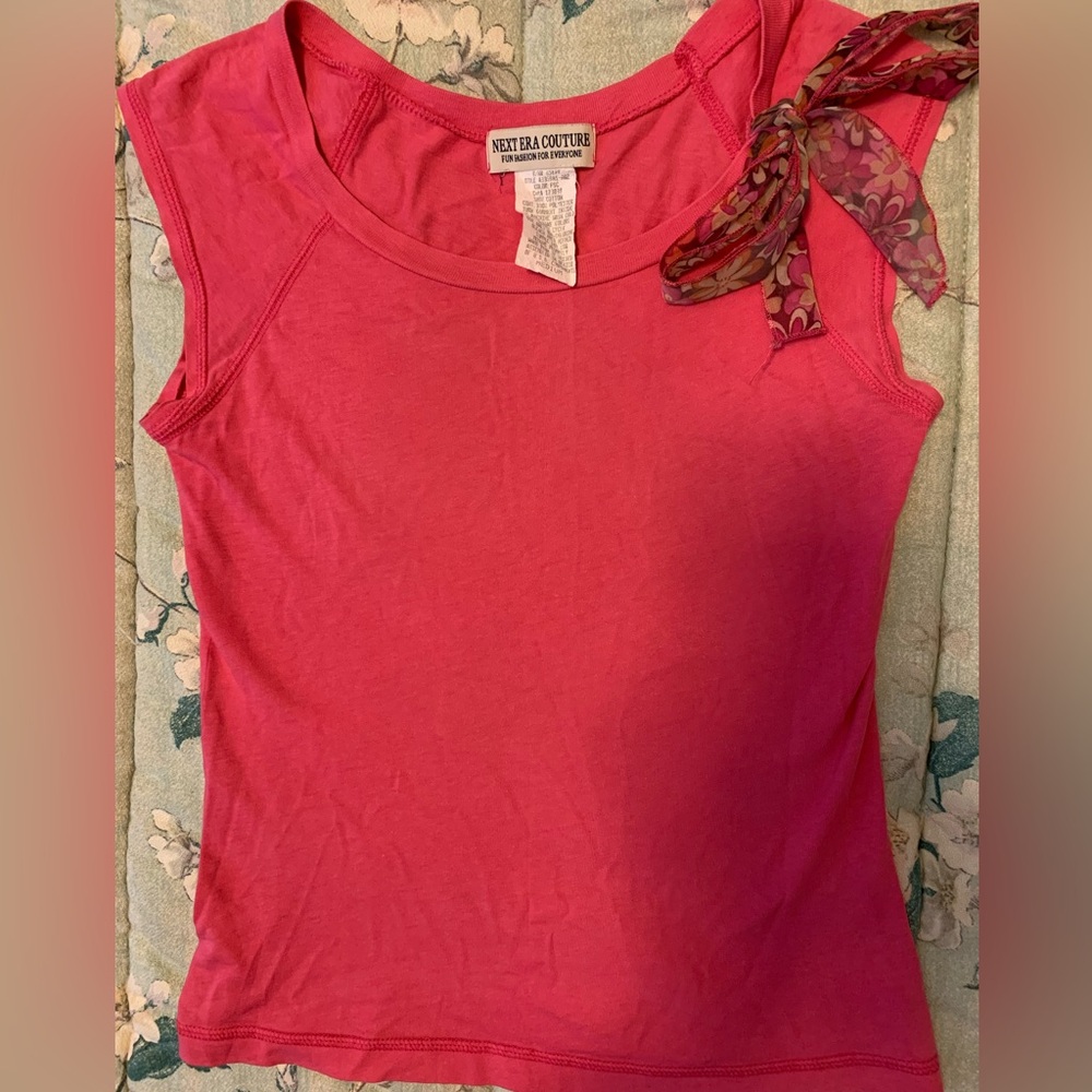 Next Era Couture Y2K Fuchsia Pink Tee
